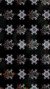 Parlak renkli çiçekli ve siyah yapraklı harika bir çiçek deseni. Moda baskıları için zarif bir şablon. Modern çiçek arkaplanı. Halk stili.