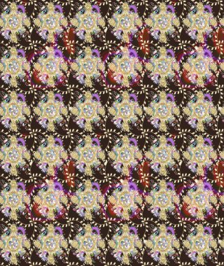 Küçük gri çiçekli oldukça eski bir besin torbası deseni. Tekstil, kumaş, kapaklar, duvar kağıtları, baskı, naylon, koleksiyon defteri, örgü, dekupaj için güzel bir eskiz. Millefleurlar.