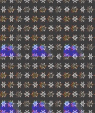 Çiçekli çizim şekli. Gri renkli çiçekler. Renkli Bahar Teması eskiz kalıbı. Düz Çiçek Elementleri Tasarımı.