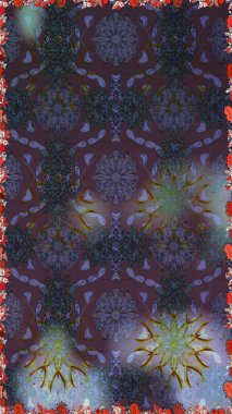 Sevimli, pürüzsüz desenli, küçük çiçekli, klasik tarzda. Moda arka planında parlak buketler. Kumaş, duvar kağıdı ve kağıt üzerine baskı yapmak için gelişen arka plan. Raster illüstrasyonu.