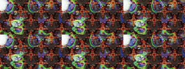 Düz Çiçek Elementleri Tasarımı. Çiçek deseni. Raster güzel kumaş deseni çiziyor. Renkli Bahar Teması çizim şablonu.