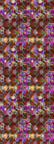 Küçük bir çiçekte eskiz deseni. Hoş bir çiçek geçmişi var. Raster illüstrasyonu. Güzel kumaş deseni.