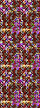 Küçük bir çiçekte eskiz deseni. Hoş bir çiçek geçmişi var. Raster illüstrasyonu. Güzel kumaş deseni.