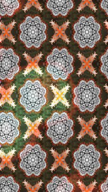 Raster düz çiçek çizim deseni. Hediye ambalaj kağıdı, tebrik kartları, posterler ve pankart tasarımı. Gri renkli çiçekler.