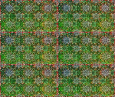 Çiçek deseni. Şatafatlı bahar bahçesi dokusu. Çiçeksiz arka plan. Raster illüstrasyonu.