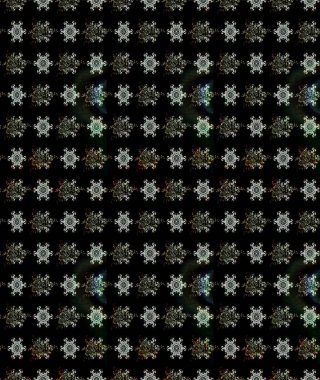 Siyah renkler üzerine çiçek desenli eskiz, el yapımı papatyalar, papatyalar. Tekrarlayan çiçek arkaplanı, zarif siyah çiçekler duvar kağıdı..