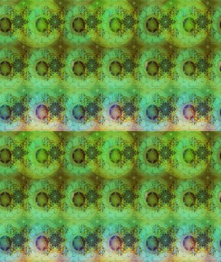 Çiçekli karalama şeklinde Raster çiçek deseni. Yeşil renkli çiçekler. Nazik, narin çiçek arkaplanı.