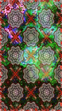 Raster düz çiçekleri pürüzsüz desen. Gri renkli çiçekler. Tasarım hediye paketi, tebrik kartları, posterler ve afiş tasarımı.