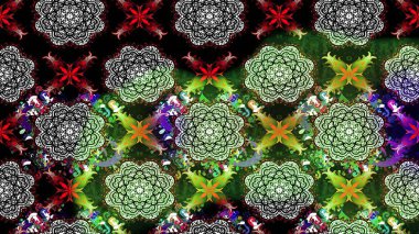 Doodle çiçekler ve dalları, otlar ve çiçekler. Elle çizilmiş. Raster resim. Güzel kumaş deseni.