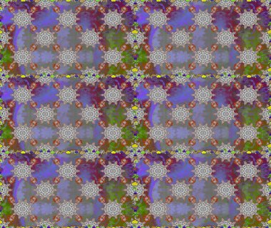 Rustik chic. Küçük kır çiçekleri sorunsuz halk desende. Tekstil, duvar kağıdı, kapakları, yüzey, baskı, hediye paketi, scrapbooking, Dekupaj için çiçek çayır arka plan. Liberty stili millefleurs.