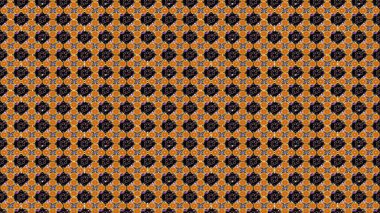 Paket kağıdı için en iyisi. Siyah ve turuncu lale çiçekli, pürüzsüz bir desen. Doğal kozmetik ürünleri, parfüm, çiçekçi dükkanı için bahar ihalesi tasarımı. Karşılama ya da düğün geçmişi olarak kullanılabilir.