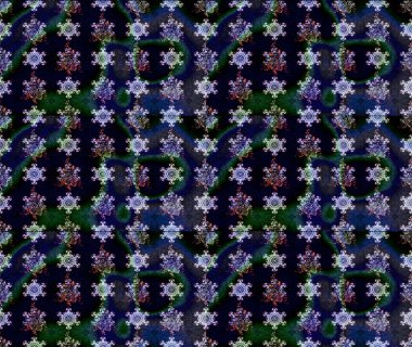 Çizim çiçek deseni duvar kağıdı, web sitesi arka planı, ambalaj kağıdı, davetiye, broşür, afiş veya web sitesi için kullanılabilir. El çizimi Raster çizimi. Parlak elementlerin.