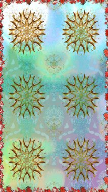 Kusursuz Vintage Çiçek Deseni. Raster Kalça dokusu deseni.