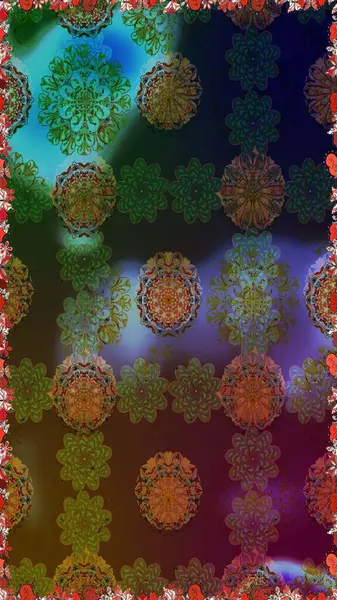 Hediye ambalaj kağıdı, tebrik kartları, posterler ve pankart tasarımı. Raster düz çiçekleri pürüzsüz desen. Kahverengi ve gri renkte çiçekler.