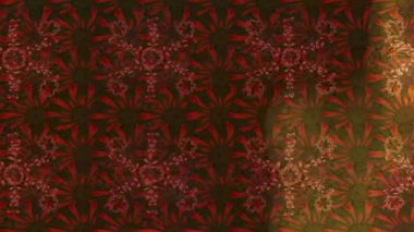 Renkli unsurlarla hareketli arka plan görüntüleri. Çiçekler. Eski model. Bayrak tarzı. Video kaydı. Şablon. Döngü. Kusursuz.. 