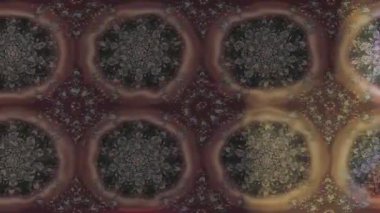 Renkli unsurlarla hareketli arka plan görüntüleri. Çiçekler. Eski model. Bayrak tarzı. Video kaydı. Şablon. Döngü. Kusursuz.. 