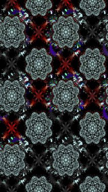 Nazik, narin çiçek arkaplanı. Siyah renkli çiçekler. Raster çiçek desenli ve çiçekli..