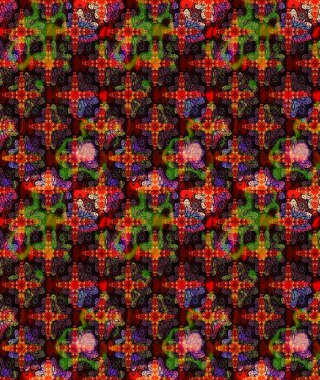 Güzel, parlak, pürüzsüz kumaş, tuval. Kıvırcık, parlak örgü. Eski moda arka plan. Raster illüstrasyonu. Desen, çizim, çiçek sınırı. Çiçeklerin çelengi.