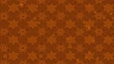 Renkli unsurlarla hareketli arka plan görüntüleri. Çiçekler. Eski model. Bayrak tarzı. Video kaydı. Şablon. Döngü. Kusursuz.. 