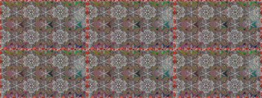 Raster. Tomurcukları çiçek olan sevimli bir çiçek deseni. Kumaş, tekstil, duvar kağıdı baskısı için. Kusursuz bir geçmişi var. Eski usul. Raster illüstrasyonu.