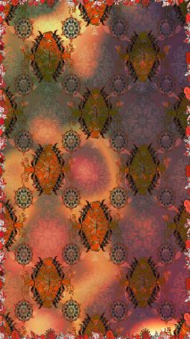 Kusursuz. Küçük çiçekte güzel bir desen. Moda baskıları için zarif bir şablon. Küçük renkli çiçekler. Çiçekli yaz çiçekleri. Motley illüstrasyonu.