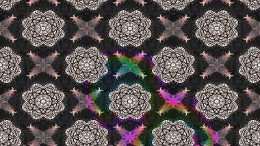 Suluboya, elle çizilmiş. Gri yapraklı yabani çiçekler. Eskiz arkaplan modeli. Raster illüstrasyonu.