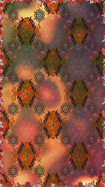 Kusursuz. Küçük çiçekte güzel bir desen. Moda baskıları için zarif bir şablon. Küçük renkli çiçekler. Çiçekli yaz çiçekleri. Motley illüstrasyonu.