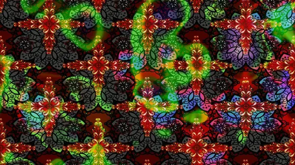 Hediye ambalaj kağıdı, tebrik kartları, posterler ve pankart tasarımı. Raster düz çiçek çizim deseni. Siyah renkte çiçekler.