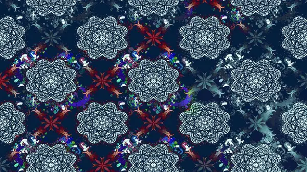 Raster güzel bir çiçek deseni çizmiş. Bahar mevsimi. Tatil havası. Nazik romantik baskı. Mavi renkte çiçekler.