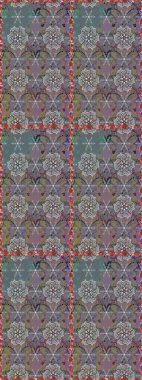 Fantezi çiçekli kusursuz desen, doğal duvar kağıdı, çiçek desenli kıvrım çizimi. Paisley el çizimi elementler. Ev dekoru.