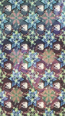 Çiçek buketleriyle klasik bir eskiz şekli. Raster illüstrasyonu. Tarafsız ve gri renklerde.