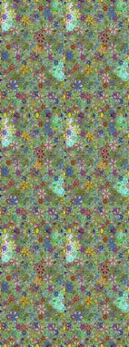 Çiçekli el, pürüzsüz desen çizmiş. Modern gelişim yeşil ve nötr raster arka plan duvar kâğıdı resimleme klasik çizgili iz sürme desenli çiçekler, çiçekli süsler.