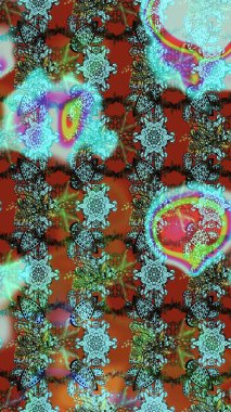 Flower eskiz arka planı. Çiçek deseni. Şatafatlı bahar bahçesi dokusu. Raster illüstrasyonu.