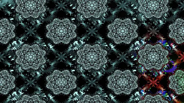 Eskiz Vintage Çiçek Deseni. Raster Kalça dokusu deseni.