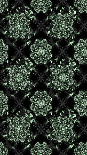 Raster çiçek desenli çiçek deseni, yapraklar, dekoratif elementler, sıçrama, lekeler, el çizimi kontur çizgileri ve Doodle çizim stili, grafik raster çizim çizimi.