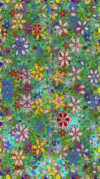 Sevgililer günü ve tebrik kartı konsepti için şık bir davetiye. Yeşil ve mavi renkte manzaralı çiçek deseni. Üst manzara, yumuşak stil. Çiçek kompozisyonu, el boyası, hassas şablon..