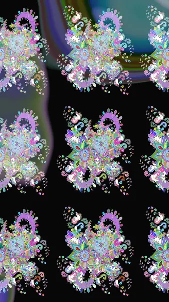 Güzel kumaş deseni. Çizim raster deseni. Çiçek arka planı.