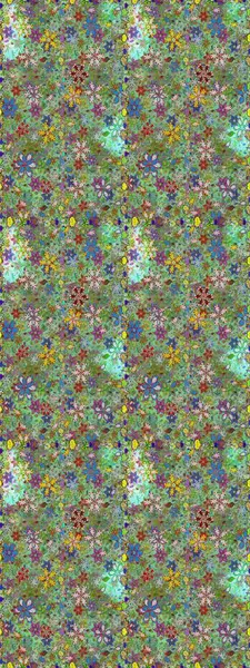 Çiçekli el, pürüzsüz desen çizmiş. Modern gelişim yeşil ve nötr raster arka plan duvar kâğıdı resimleme klasik çizgili iz sürme desenli çiçekler, çiçekli süsler.