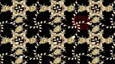 Küçük siyah ve bej desenli, çiçekli, oldukça eski bir besin torbası. Millefleur 'lar. Tekstil, kumaş, kapaklar, duvar kağıtları, baskı, naylon, yapıştırma, örgü, dekupaj için çiçeksiz arkaplan