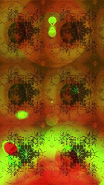 Halk tarzı. Parlak renkli çiçekleri ve kahverengi renkli yaprakları olan harika bir çiçek deseni. Modern çiçek arkaplanı. Moda baskıları için zarif bir şablon.