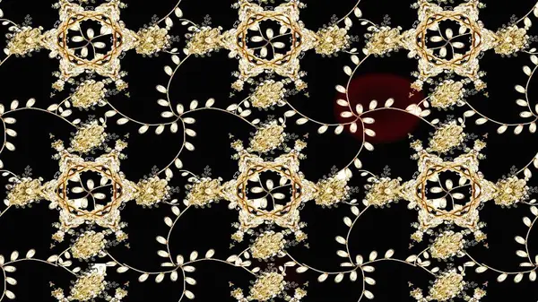 Küçük siyah ve bej desenli, çiçekli, oldukça eski bir besin torbası. Millefleur 'lar. Tekstil, kumaş, kapaklar, duvar kağıtları, baskı, naylon, yapıştırma, örgü, dekupaj için çiçeksiz arkaplan