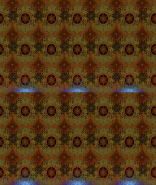 Çiçek desenli eskiz. Renkli Bahar Teması eskiz kalıbı. Düz Çiçek Elementleri Tasarım Raster illüstrasyonu. Kahverengi renkte çiçekler.