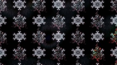 Siyah çiçekli bahar çiçekleri. Küçük çiçekte güzel bir desen. Küçük renkli çiçekler. Moda baskıları için zarif bir şablon. Motley illüstrasyonu.