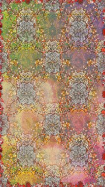 Raster illüstrasyonu. Egzotik çiçekler, bej ve kahverengi renkler üzerine botanik, parlak klasik doğa. Klasik tropikal doğal elementlerin suluboya seti.