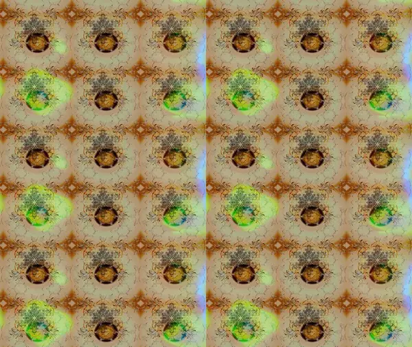 Çiçekli çiçek deseni, suluboya. Raster deseni. Küçük çiçekte güzel bir çiçek deseni..