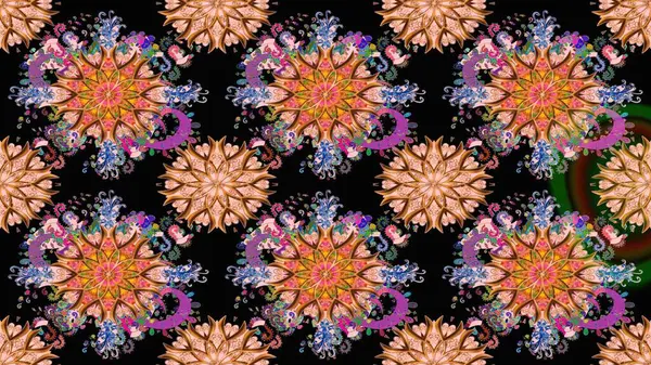 Çiçek arkaplanlı soyut zarafet eskiz deseni. Raster Güzel kumaş deseni.