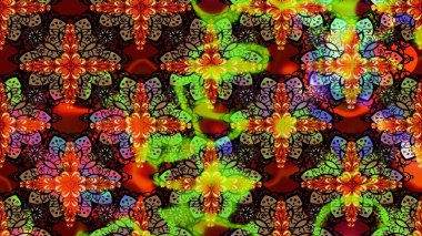 Kızılderili desenli desenli desenli şal deseni. Tekstil, tebrik kartı, boyama kitabı, telefon kılıfı baskısı için kullanılabilir. Etnik Mandala süsü. Raster Henna dövme stili.