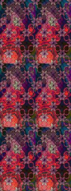 Raster Henna dövme stili. Kızılderili desenli desenli desenli şal deseni. Tekstil, tebrik kartı, boyama kitabı, telefon kılıfı baskısı için kullanılabilir. Etnik Mandala süsü.