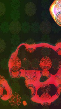 Hediye ambalaj kağıdı, tebrik kartları, posterler ve pankart tasarımı. Raster düz çiçek çizim deseni. Gri renkli çiçekler.