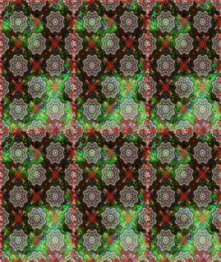 Modaya uygun kumaş deseni. Sevimli çiçek raster deseni. Düz Çiçek Elementleri Tasarımı. Renkli Yaz Temalı Kusursuz Arkaplan.